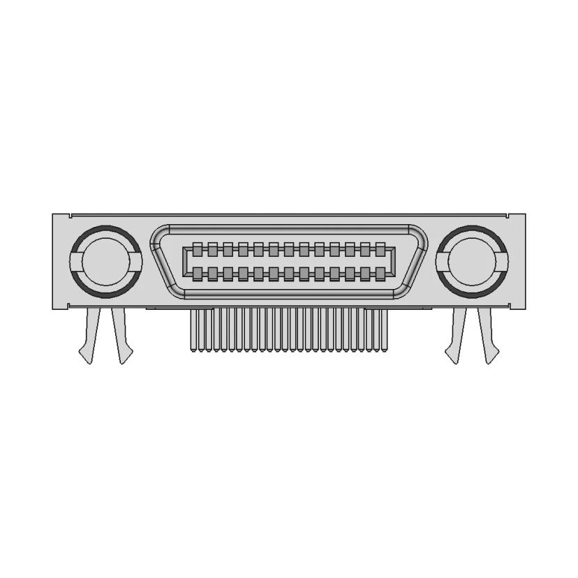 Miniature Double-Break Microswitch with Plain Plunger by Saia-Burgess
