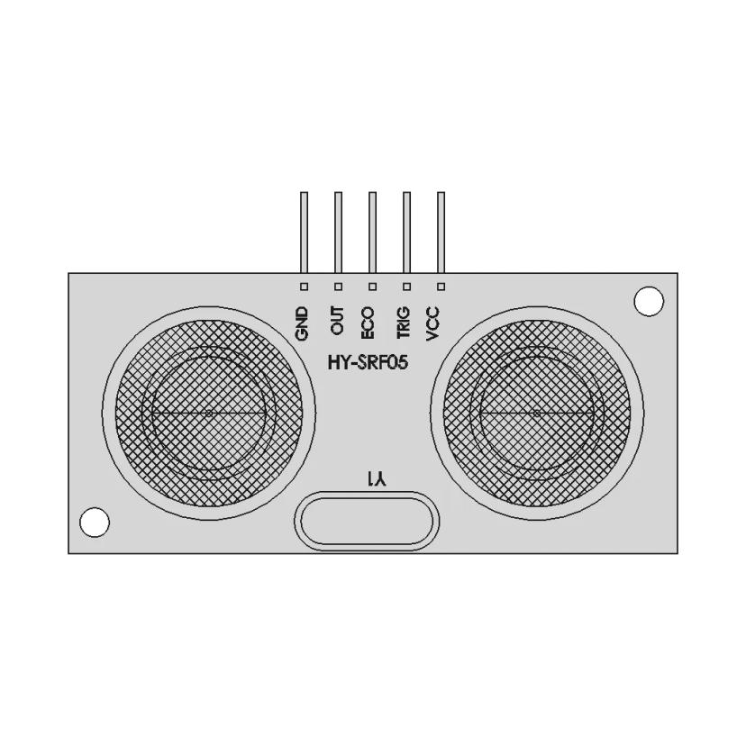 HY-SRF05 Ultrasonic Sensor Module for Distance Measurement