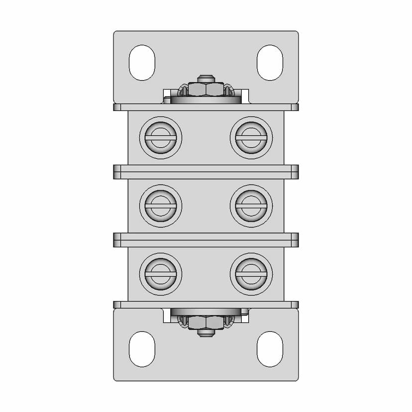 Mounting Plate 3PS19-6 OST 107.680225.001-86 Industrial Component