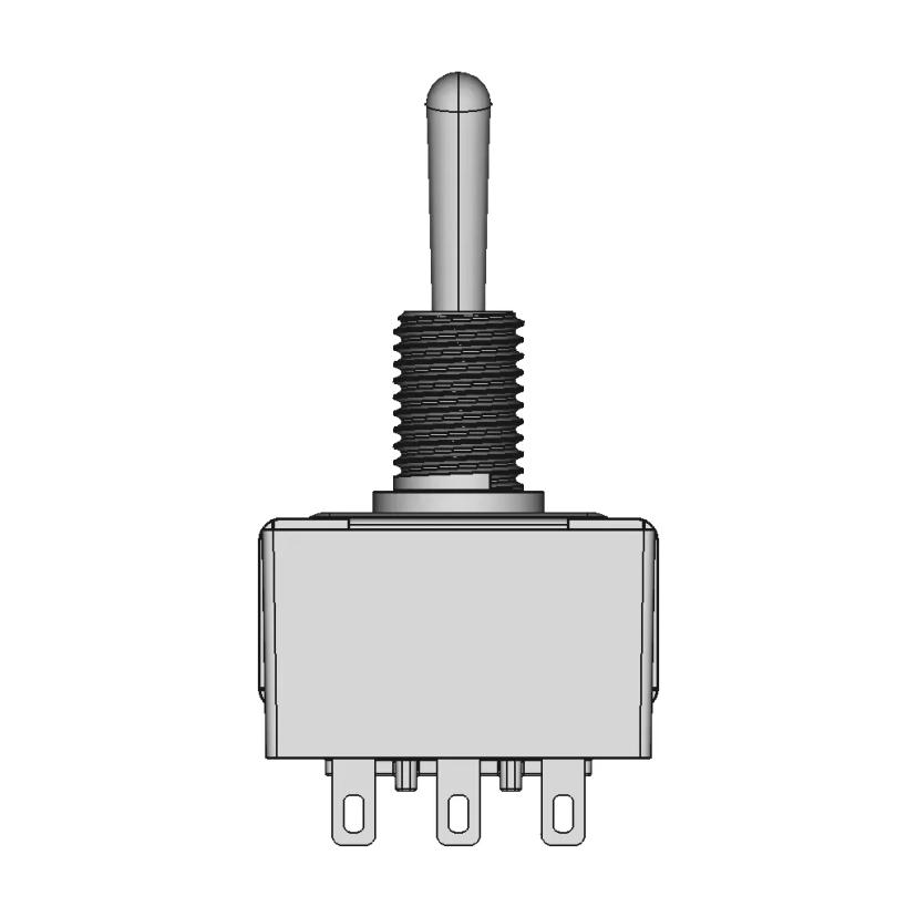 3PDT ON-ON Toggle Switch for Electronic Applications
