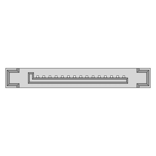 SATA Male 15-Pin Hard Disk Interface Connector