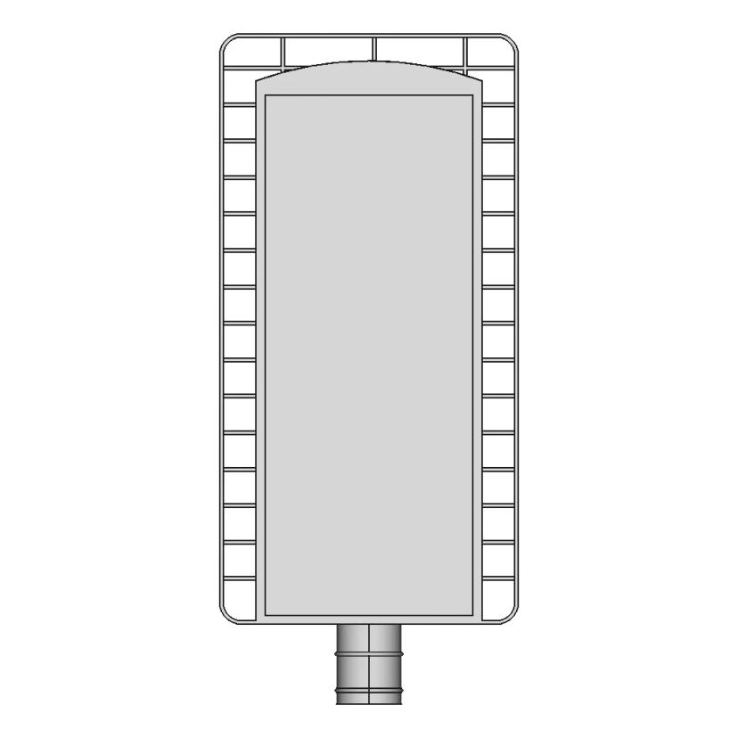 Adjustable LED Parking Lot Light for Outdoor Illumination