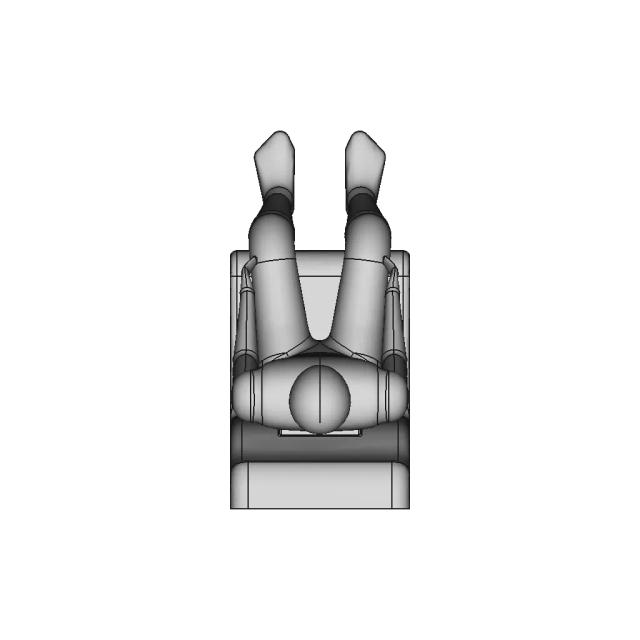 Seat Model for Engineering Analysis and Simulation