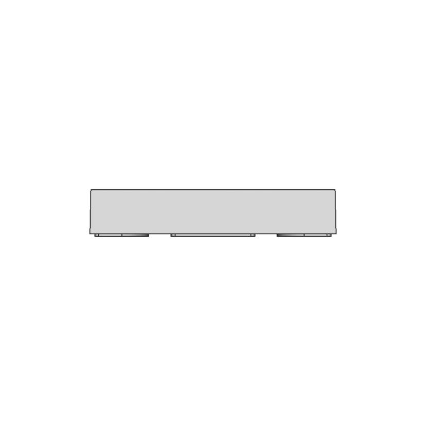 4-Pin 7050 SMT MEMS Crystal Oscillator with Center Pin