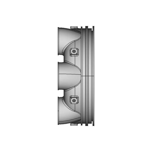 Turbine Nozzle Shroud for Hot Gas Flow Guidance