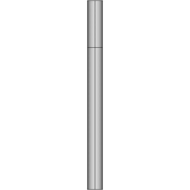 High Barrel for 9x19mm Bullet Destruction