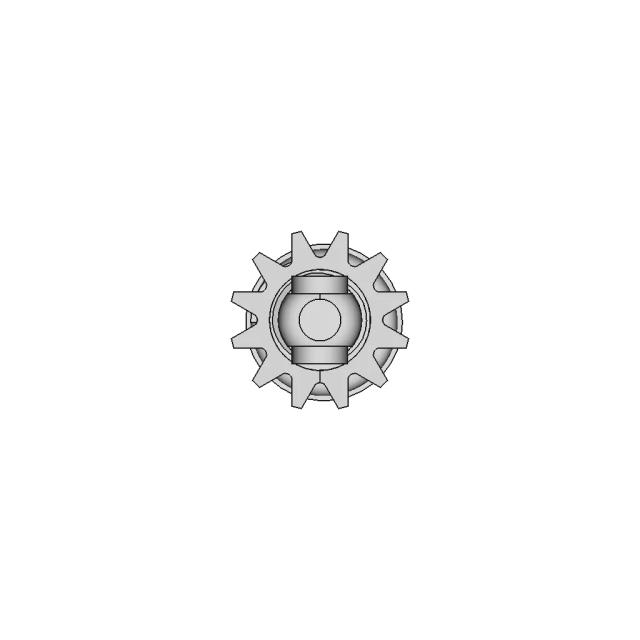Shock Absorber Industrial Component CAD Model