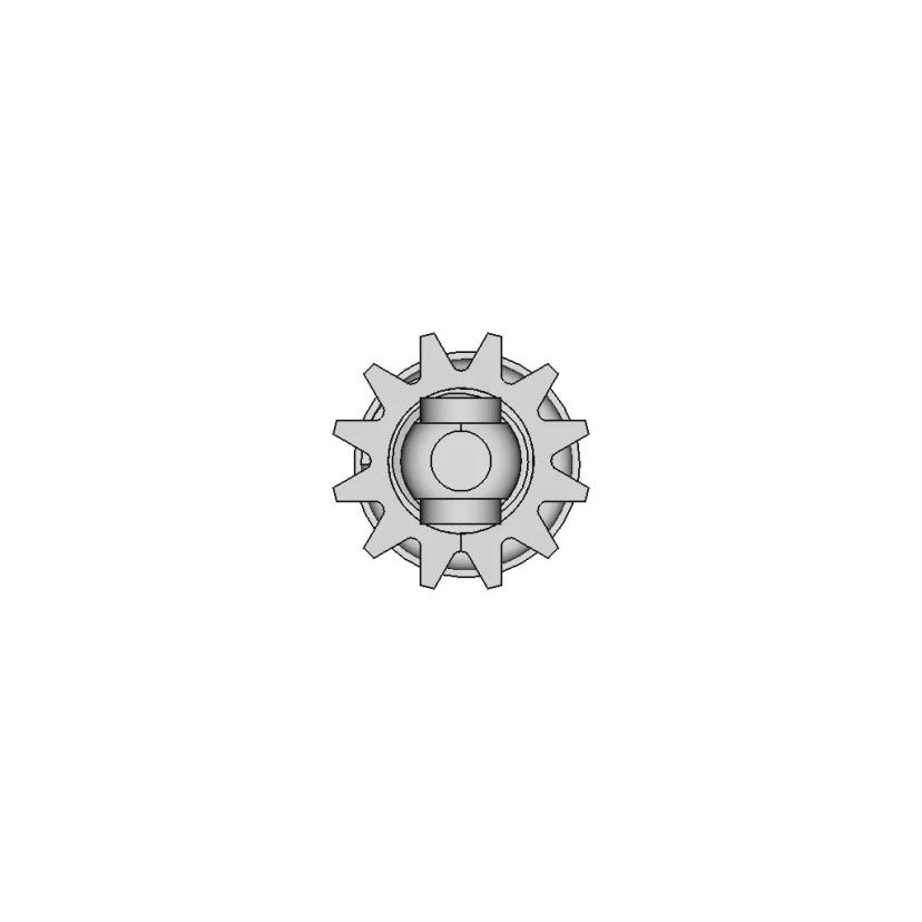 Shock Absorber Industrial Component CAD Model