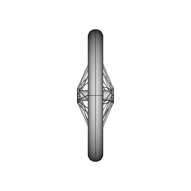 Spoked Wheel for Nieuport 28 Aircraft