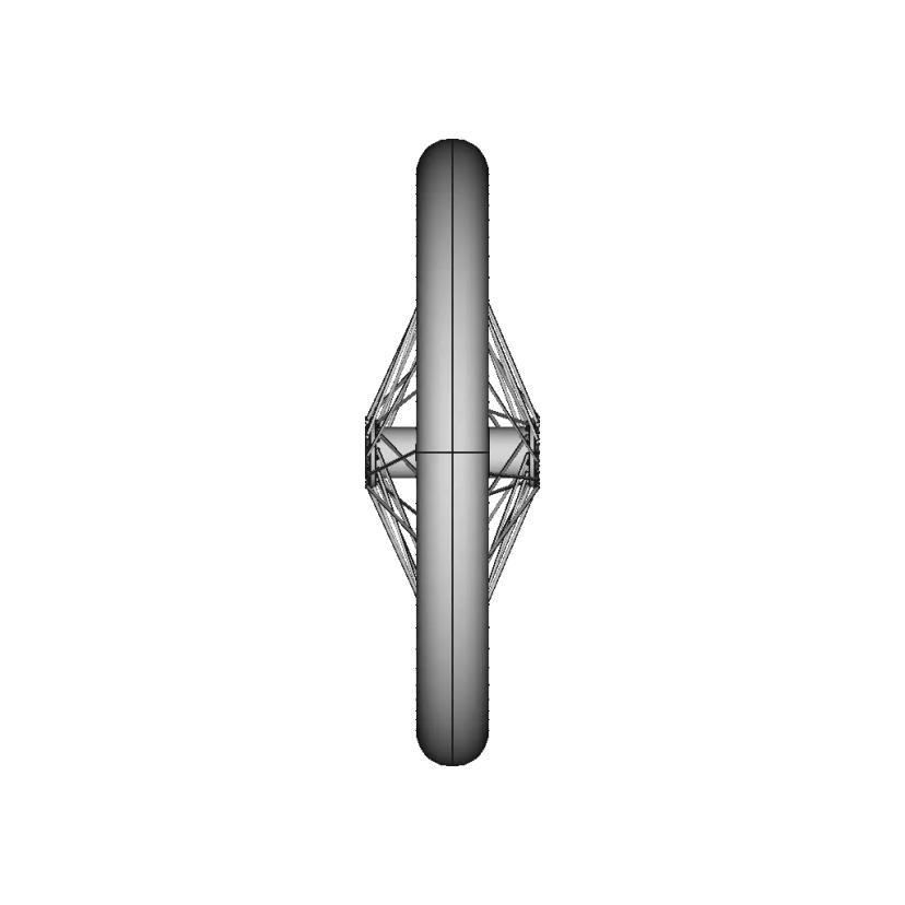 Spoked Wheel for Nieuport 28 Aircraft