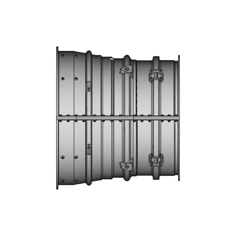 Compressor Stator Casing with Cooling Air Outlets
