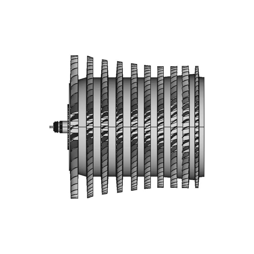 Multi-Stage Compressor Spool for Turbine Engine