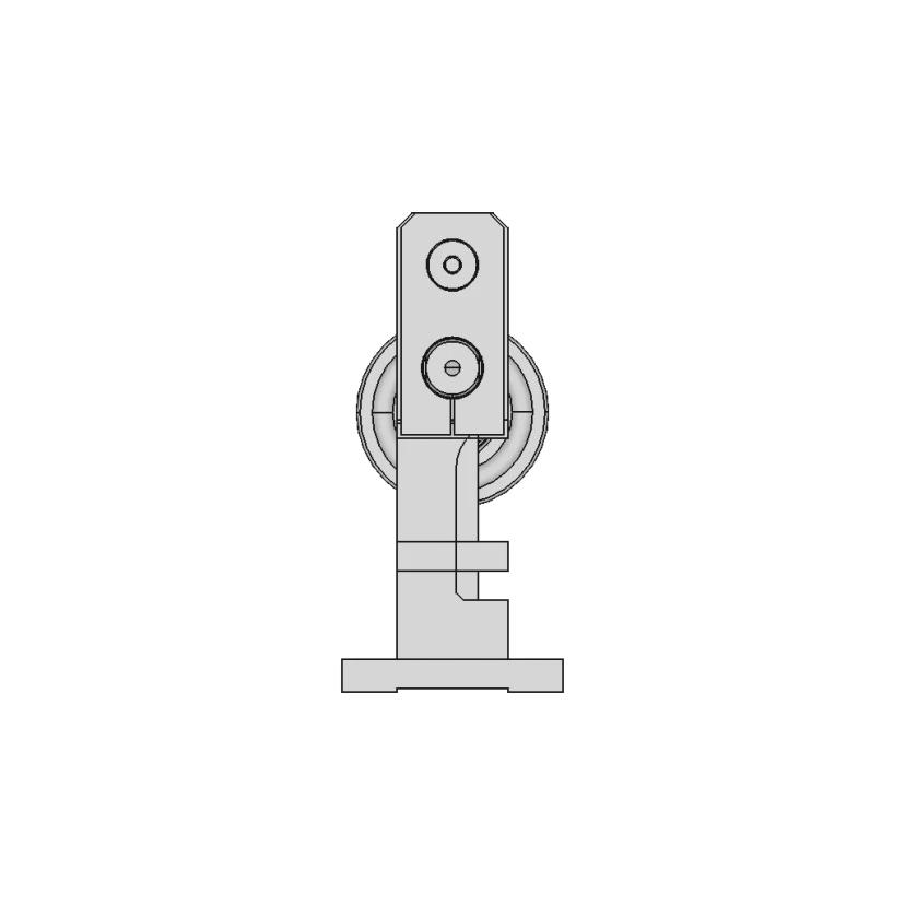 Pneumatic Tailstock Unit for Automatic Lathe