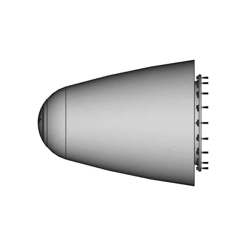 Detailed Orenda Engine Assembly Model
