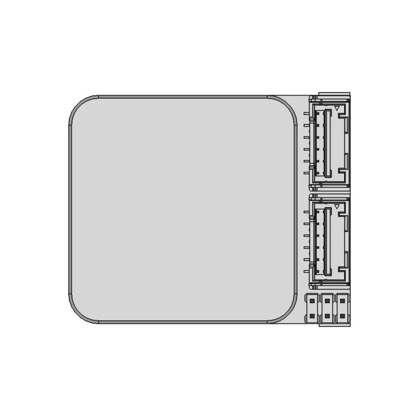 Blue Cube with Mini Carrier Board and HAT Module