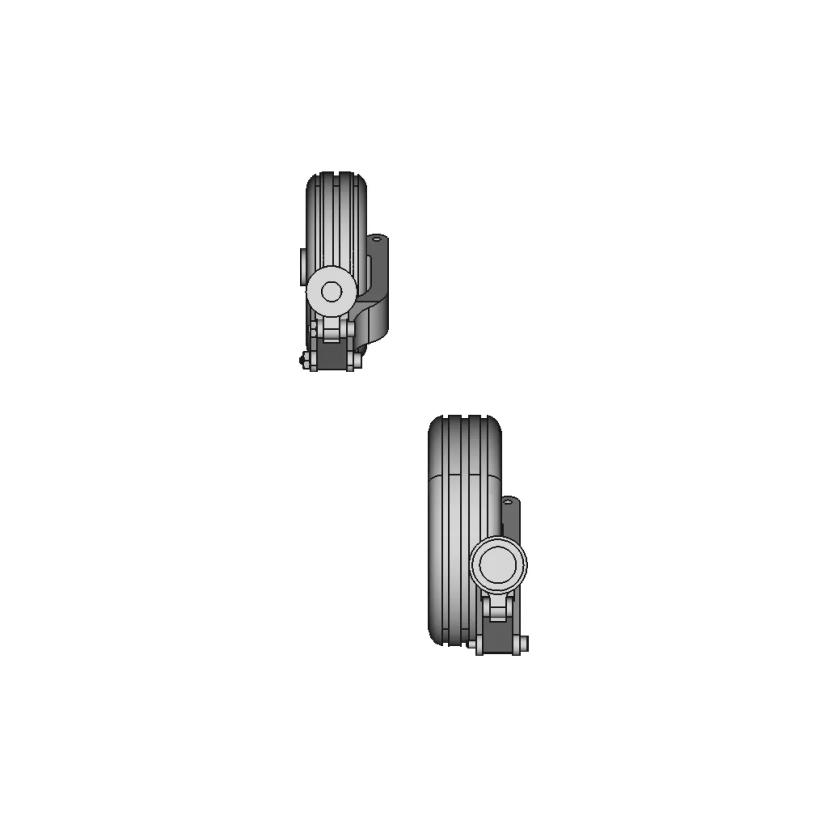 OLEO Landing Gear Leg for Model Jets with 15KG Load Capacity
