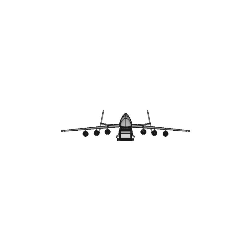 Antonov An-225 Aircraft Replica CAD Model
