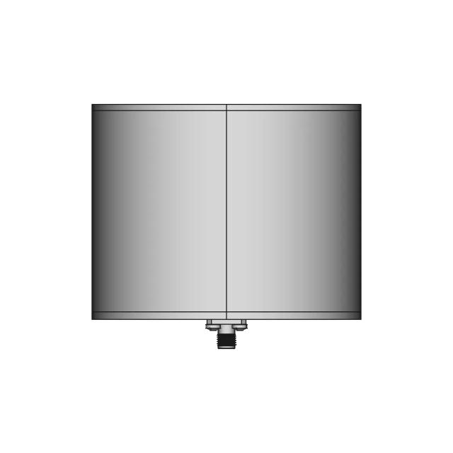 Inverted Pyramid Broadband Antenna with Stacked Square Design