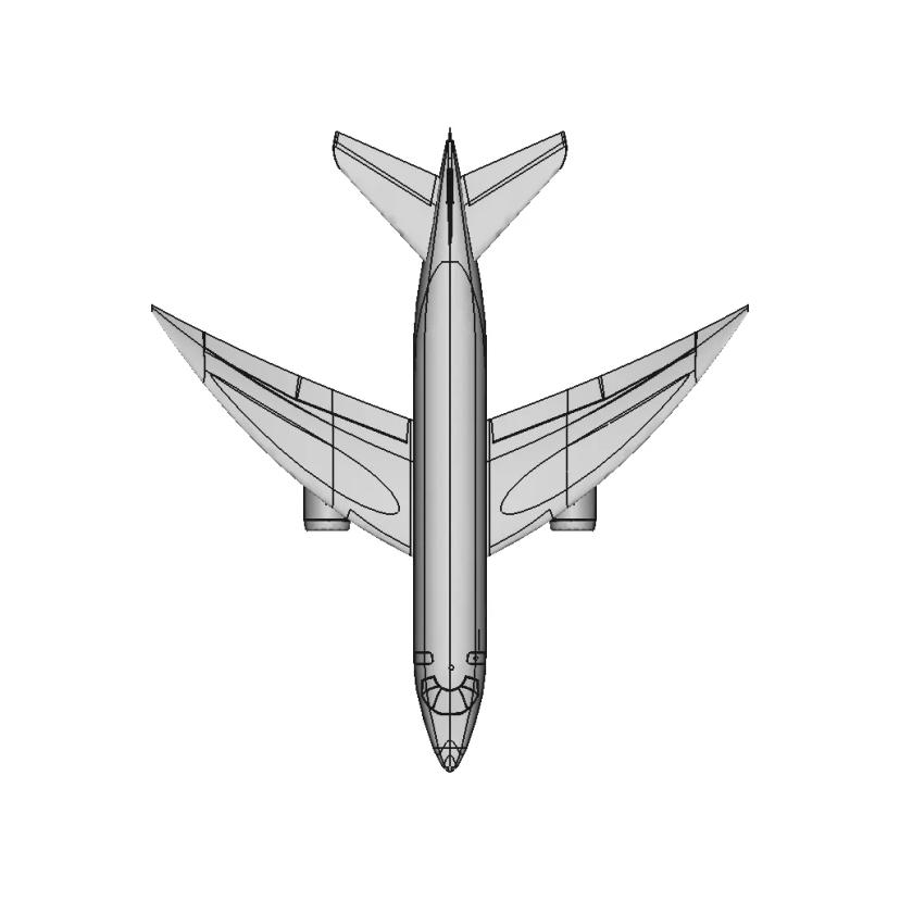 Curve Wings Concept Aircraft Design