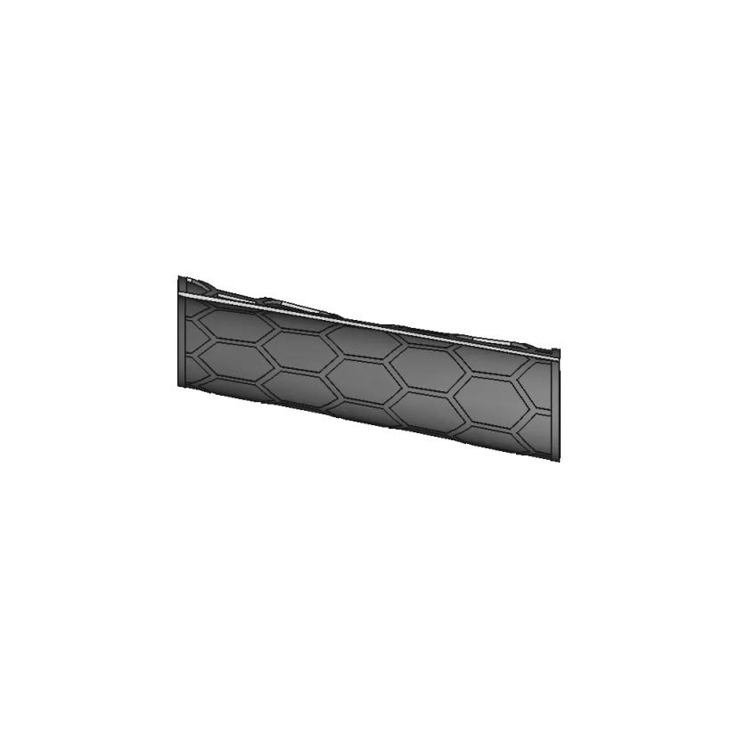 3D Printed Thin Skin Reinforcement Mesh Model