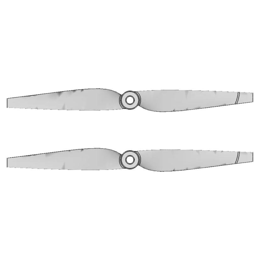 Industrial Propeller CAD Model for Engineering Applications
