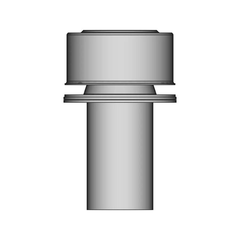Chrome Hydraulic Filler Strainer Breather Cap Assembly