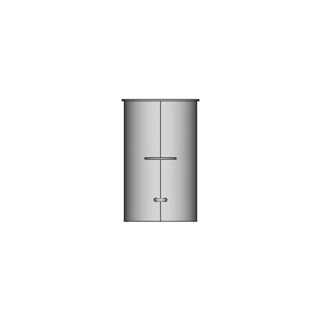 Bollard 500B Type A Parametric Model for Industrial Applications