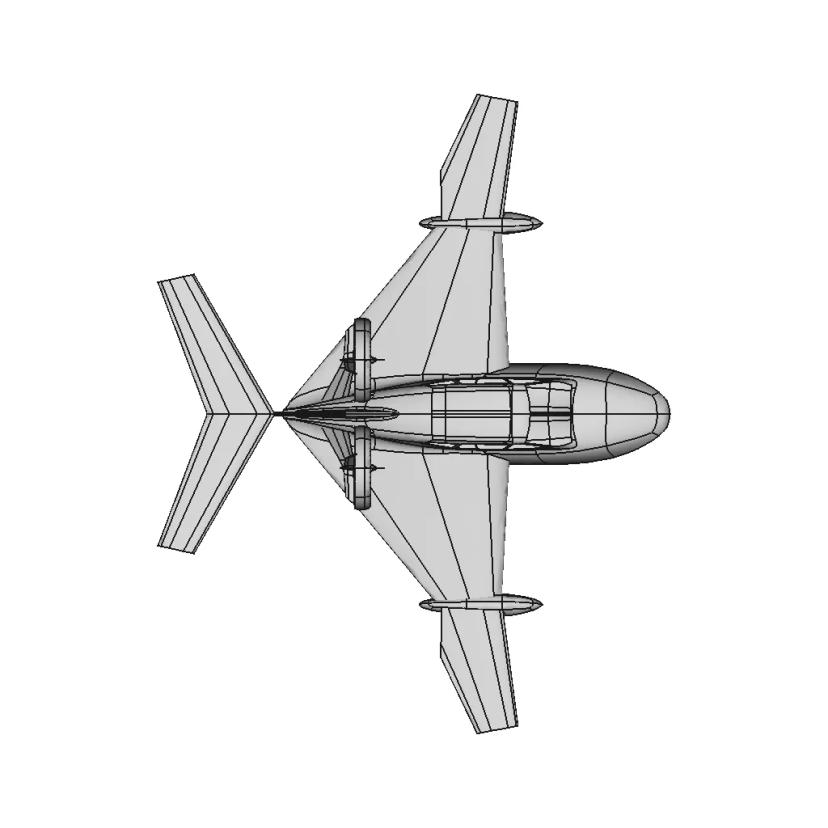 Ekranoplan Vehicle 3D Model for Engineering Applications