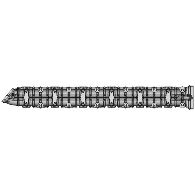 Marine Exhaust Manifold for Engine Systems