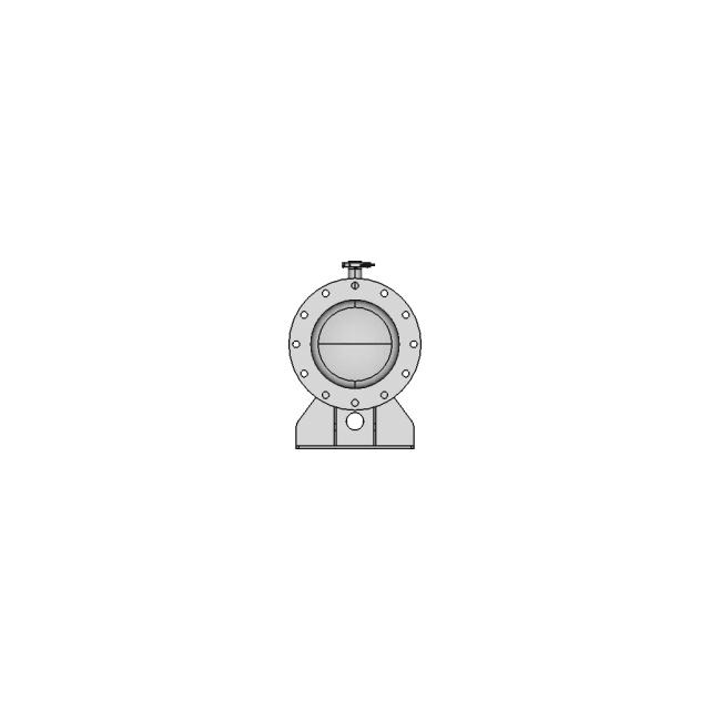 Heat Exchanger Industrial Component CAD Model