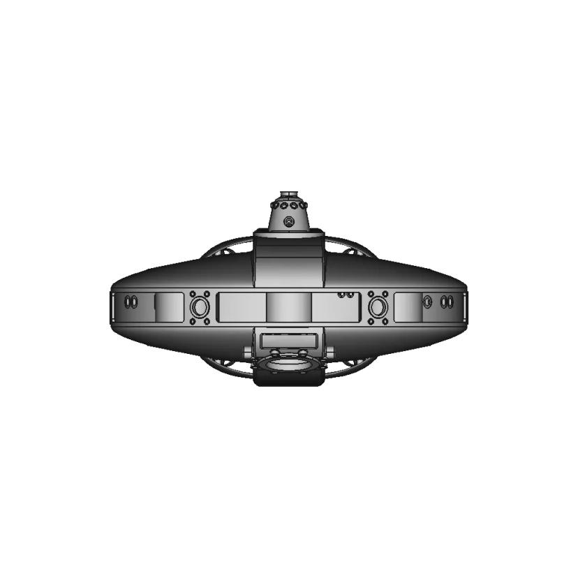 Submersible Habitat with Viewing Ports and Manipulator Arms