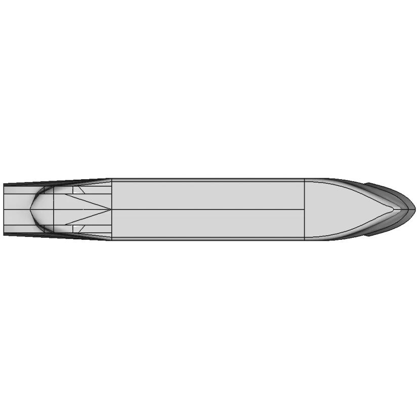 130 Meter Long Oil Tanker Shell Element Model