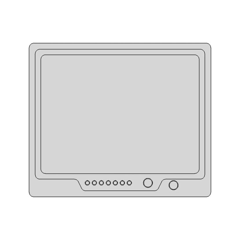 Marine Grade Touchscreen Monitor with PCAP Technology and High Brightness
