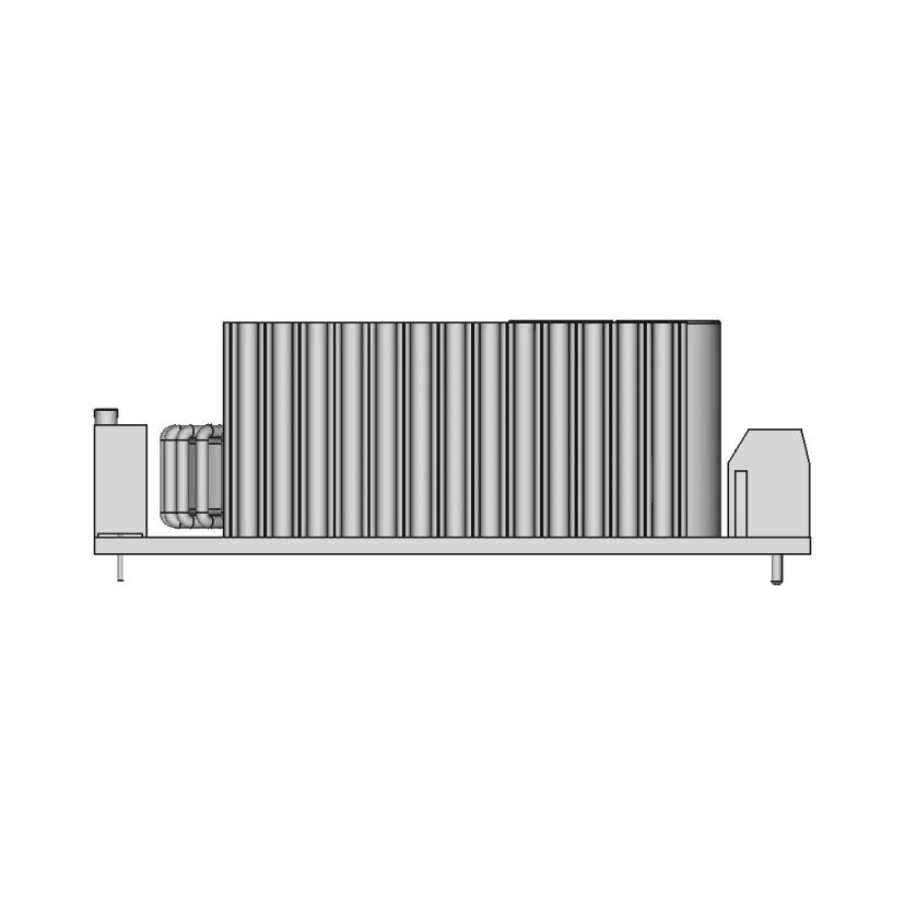 3D Model of DC-DC Step Down Buck Converter 300W 9A