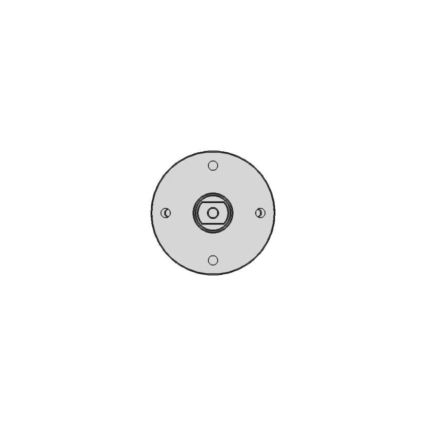 Two Stage Cycloidal Gearbox with 54mm Motor Diameter and 99 Reduction Ratio