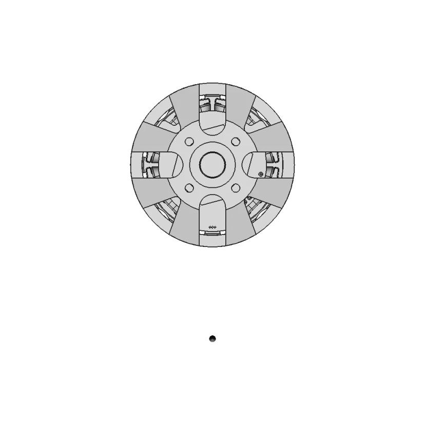 Detailed CAD Model of 5065 Sensored Outrunner Motor by Alien Power System