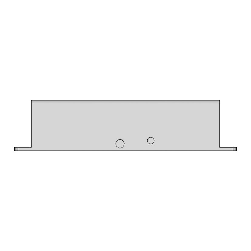 Basic Enclosure for Tarts Temperature Sensor with Antenna Hole