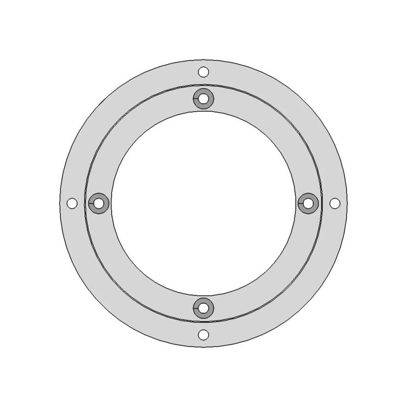 6 Inch Aluminum Lazy Susan Bearing Model