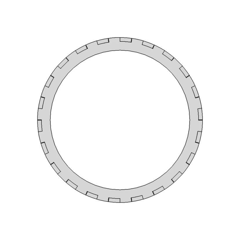 Robotic Swerve Drive Treads Designed for TPU Printing