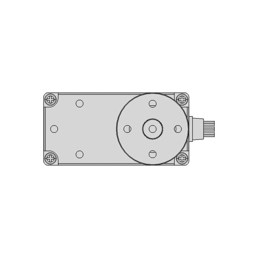 Dual Shaft Servo Motor with 16kgcm Torque