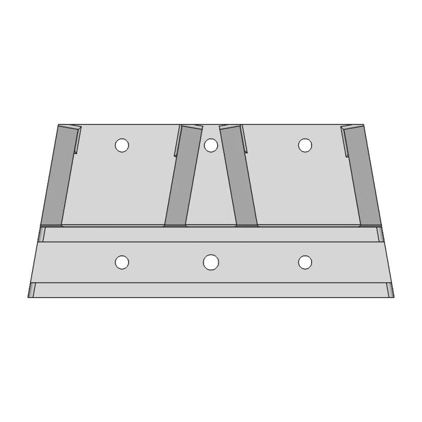 3/8 Tapered Nut Chalk Model for Mechanical Applications