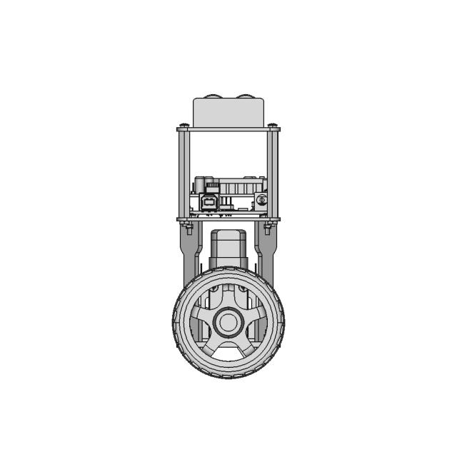 Balancing Robot CAD Model for Engineering Applications