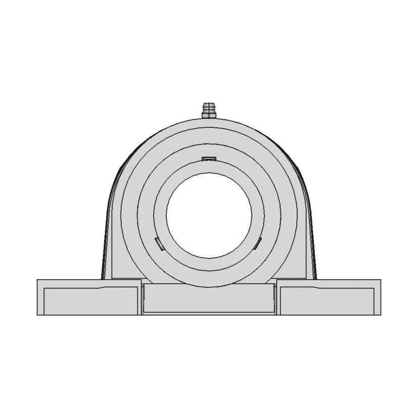 UCP212J Bearing Housing Assembly CAD Model