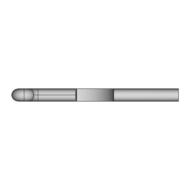 Split Pin No.10 Bend Set with 50mm Shaft and 10x100mm Step