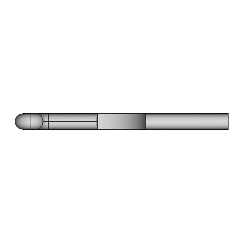 Split Pin No.10 Bend Set with 50mm Shaft and 10x100mm Step
