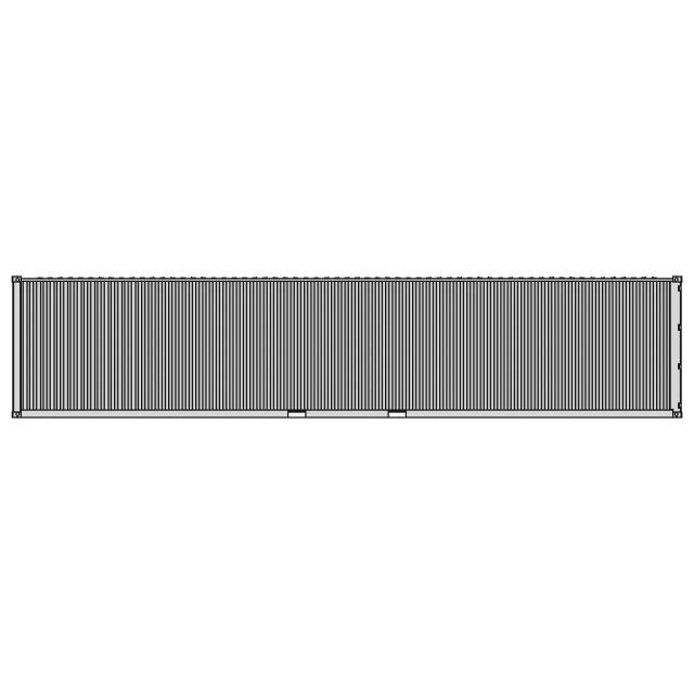45 ft High Cube Shipping Container - Industrial Storage Solution