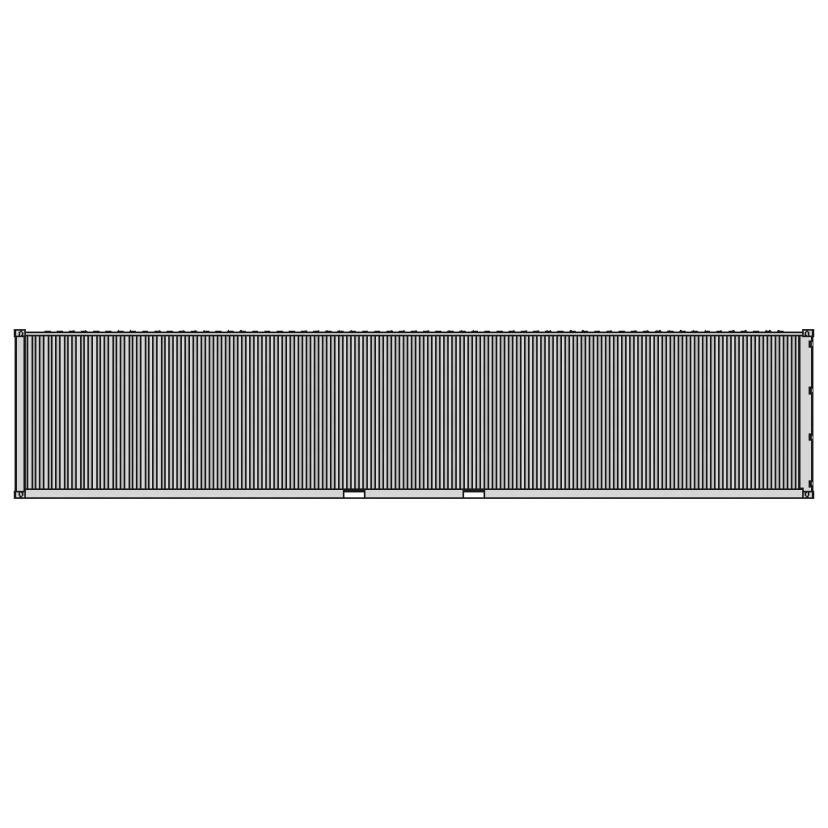 45 ft High Cube Shipping Container - Industrial Storage Solution