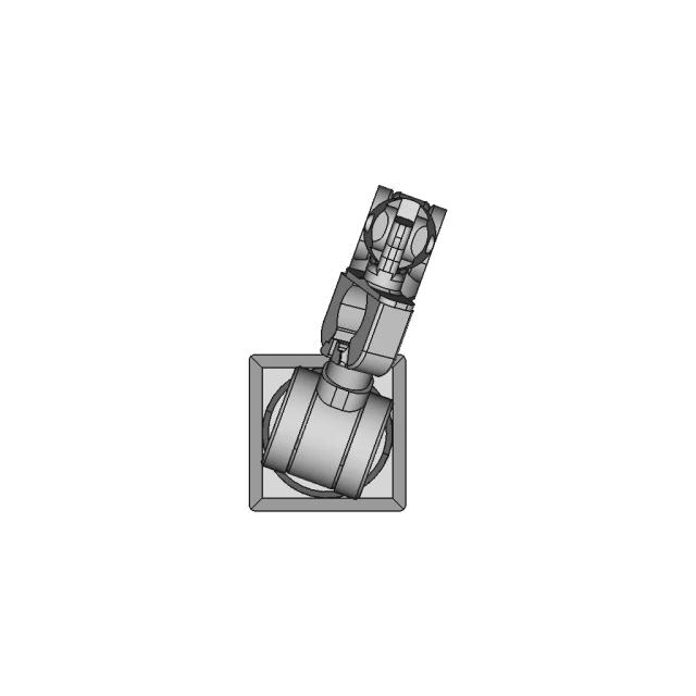 Simple Robotic Arm CAD Model for Engineering Applications