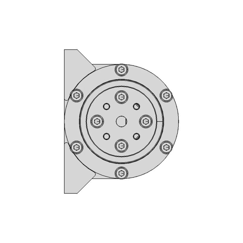 Compound Planetary Gearbox for NEMA17 Stepper Motor with 6806 Bearing