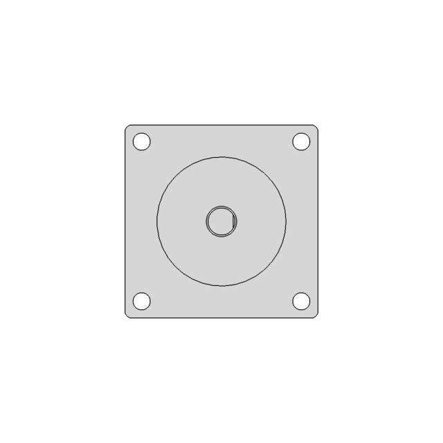 Simplified Nema 23 57HS82 Stepper Motor CAD Model